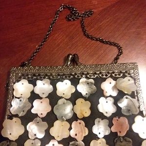 purse with shells
